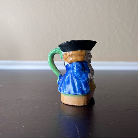 Vintage 1940's Made in Occupied Japan Toby Jug, Colonial Man Mug, Character Cup - Picture 5 of 9